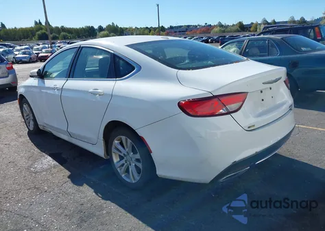2015 Chrysler 200 Limited from USA, damaged, VIN 1C3CCCAG1FN525442